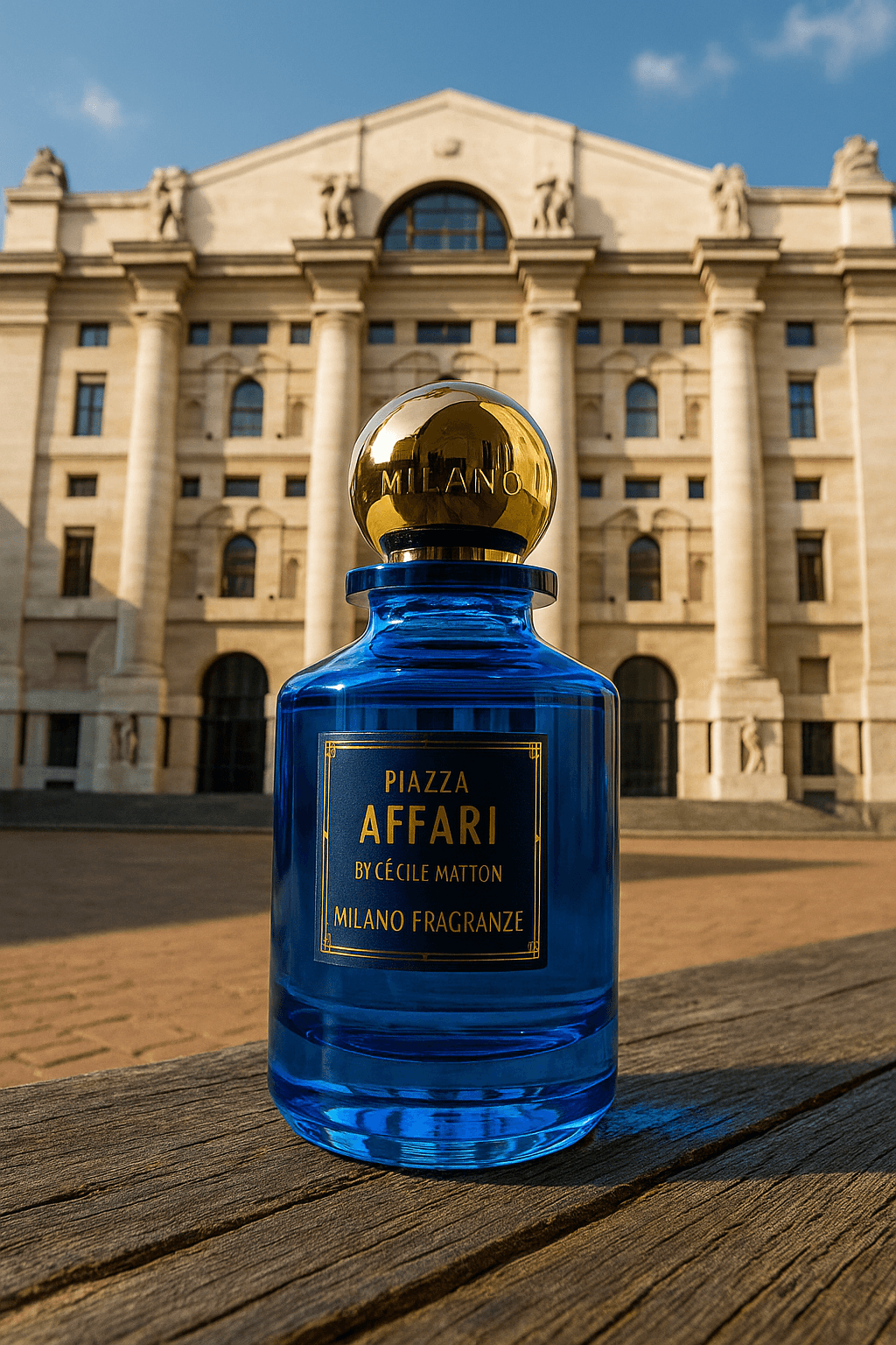 Piazza Affari di Milano Fragranze: eleganza fresca nel cuore di Milano