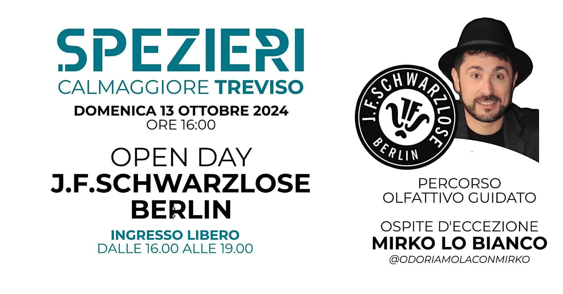 OPEN DAY J.F. SCHWARZLOSE BERLIN mit ODORIAMOLA CON MIRKO