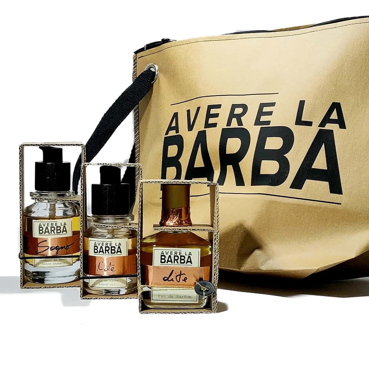 KIT Avere la Barba (Olio -Shampoo-Profumo)